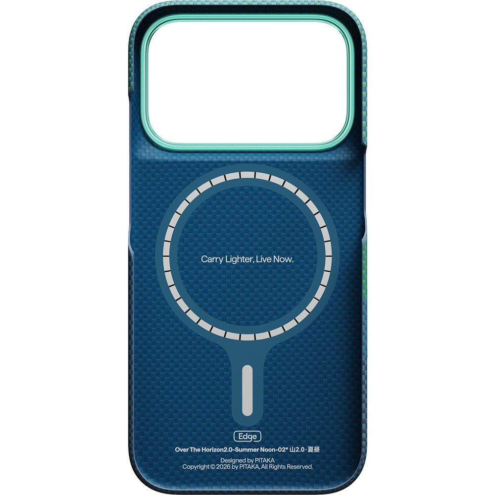 Pitaka iPhone 17 Pro/iPhone 18 Pro Kuori Edge MagSafe Summer Noon