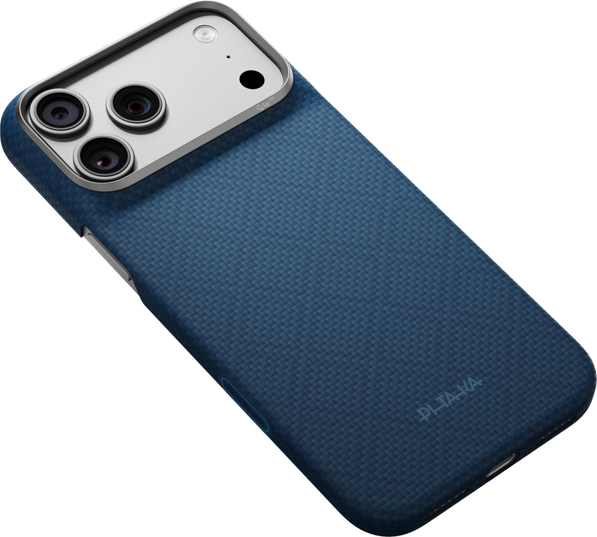 Pitaka iPhone 17 Pro Max/iPhone 18 Pro Max Kuori Edge MagSafe Argyle Abyss Blue
