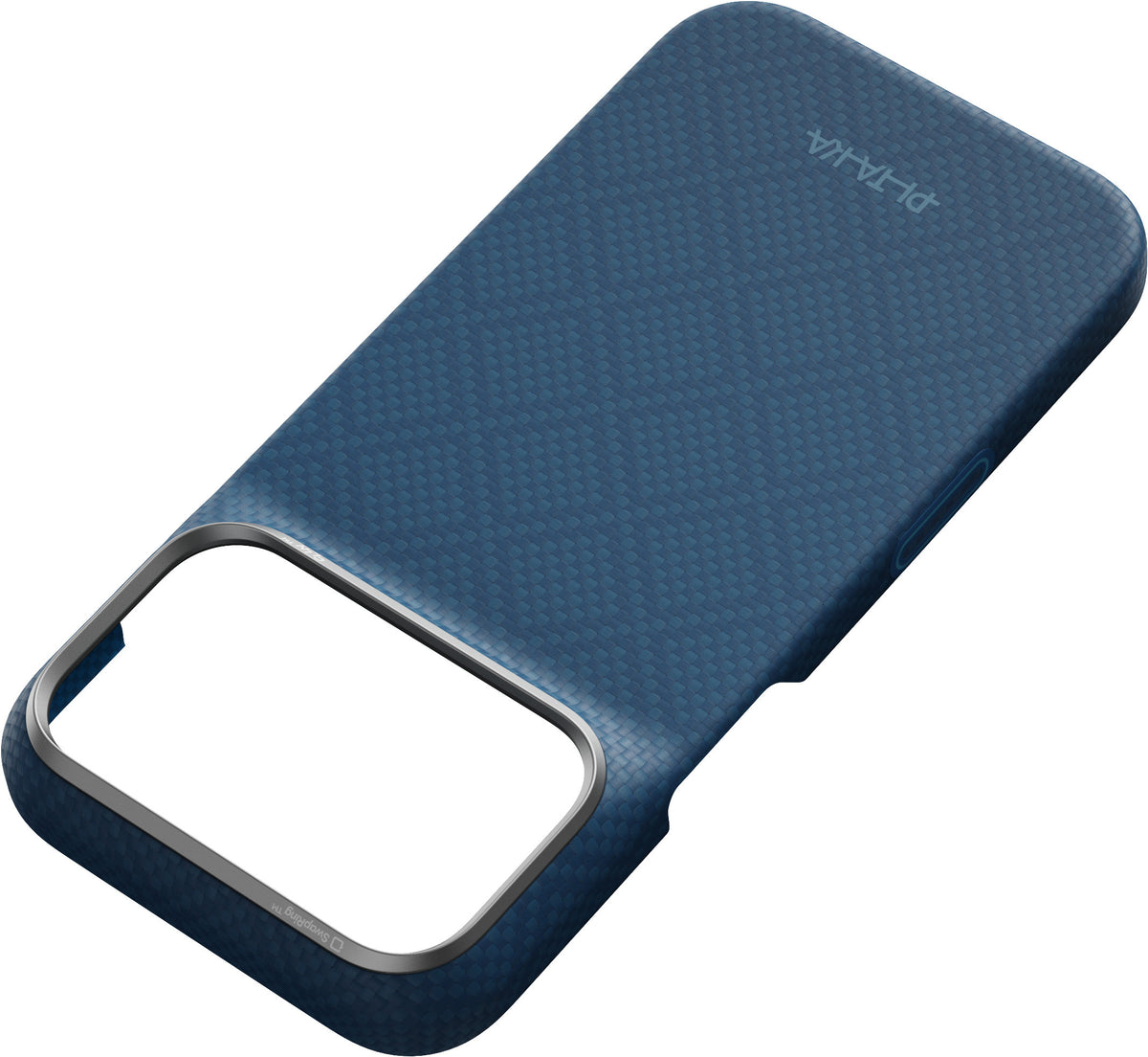 Pitaka iPhone 17 Pro/iPhone 18 Pro Kuori Edge MagSafe Argyle Abyss Blue