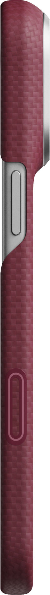 Pitaka iPhone 17 Pro Max/iPhone 18 Pro Max Kuori Edge MagSafe Argyle Burgundy