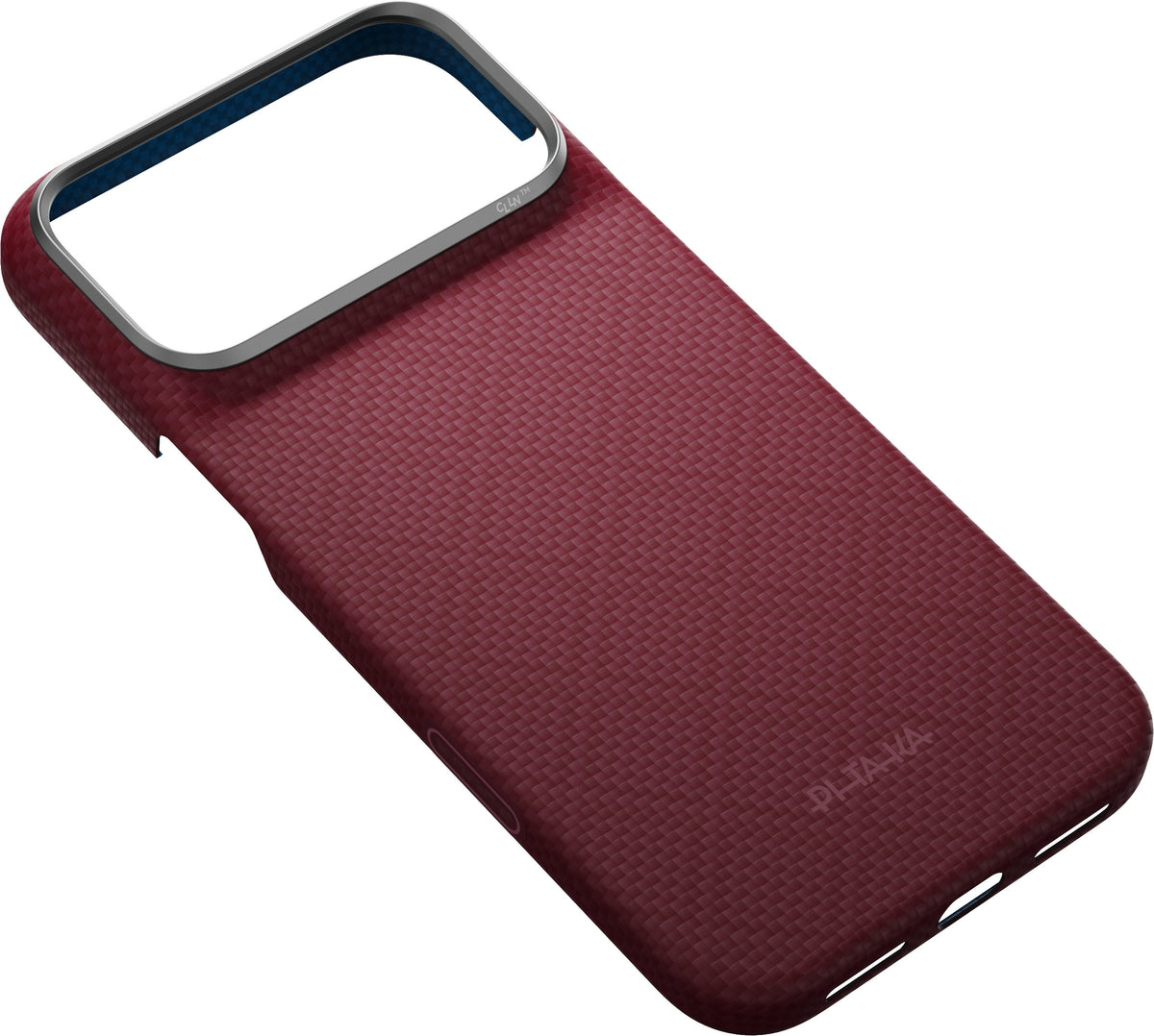 Pitaka iPhone 17 Pro Max/iPhone 18 Pro Max Kuori Edge MagSafe Argyle Burgundy