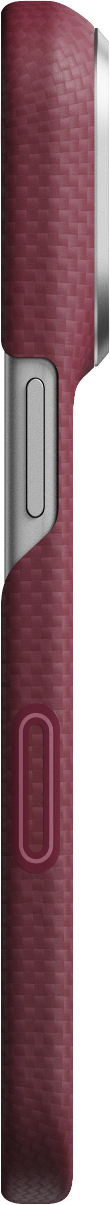Pitaka iPhone 17 Pro/iPhone 18 Pro Kuori Edge MagSafe Argyle Burgundy