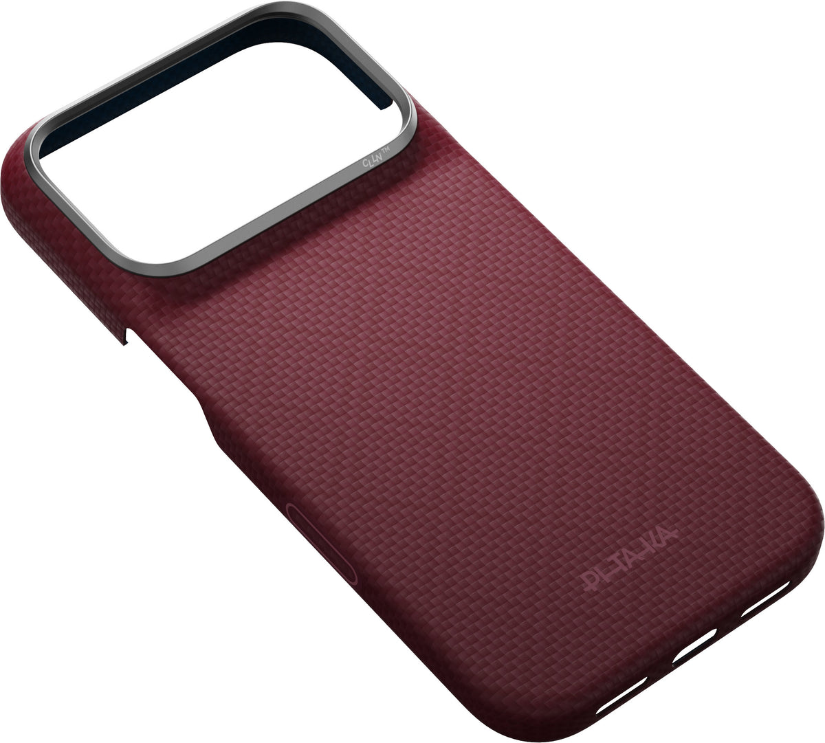 Pitaka iPhone 17 Pro/iPhone 18 Pro Kuori Edge MagSafe Argyle Burgundy