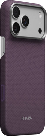 Pitaka iPhone 17 Pro Max/iPhone 18 Pro Max Kuori Edge MagSafe Charoite Purple