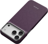 Pitaka iPhone 17 Pro Max/iPhone 18 Pro Max Kuori Edge MagSafe Charoite Purple