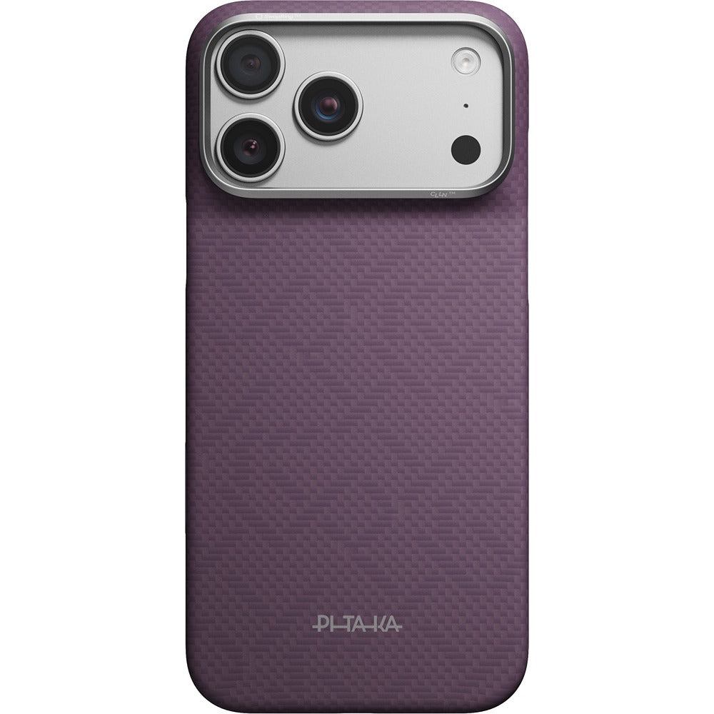 Pitaka iPhone 17 Pro Max/iPhone 18 Pro Max Kuori Edge MagSafe Charoite Purple