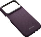 Pitaka iPhone 17 Pro/iPhone 18 Pro Kuori Edge MagSafe Charoite Purple