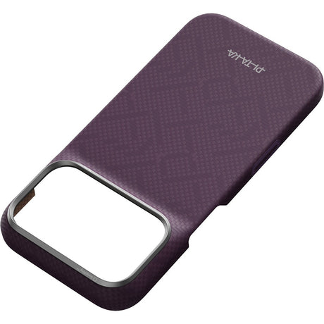 Pitaka iPhone 17 Pro/iPhone 18 Pro Kuori Edge MagSafe Charoite Purple