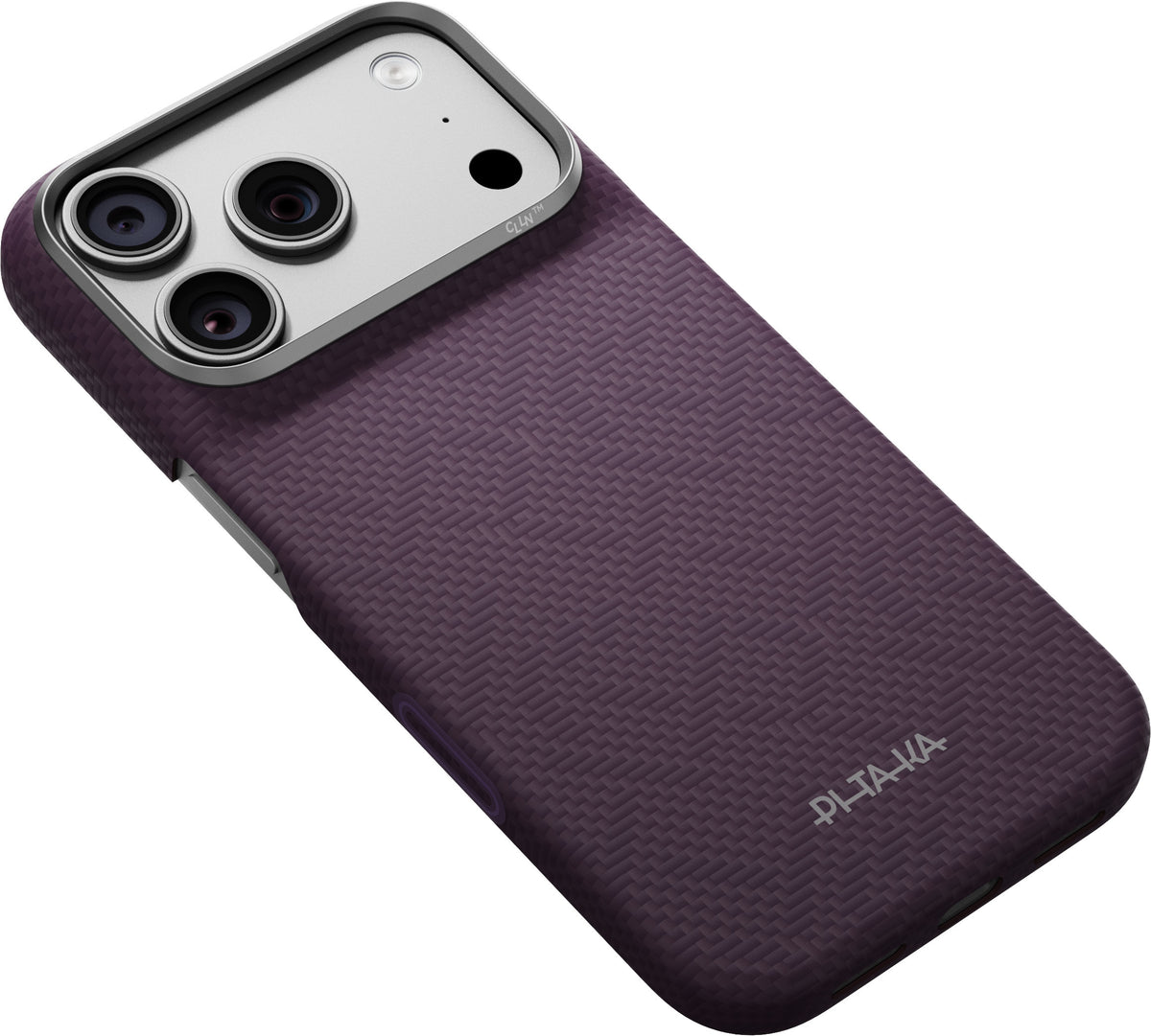 Pitaka iPhone 17 Pro/iPhone 18 Pro Kuori Edge MagSafe Charoite Purple