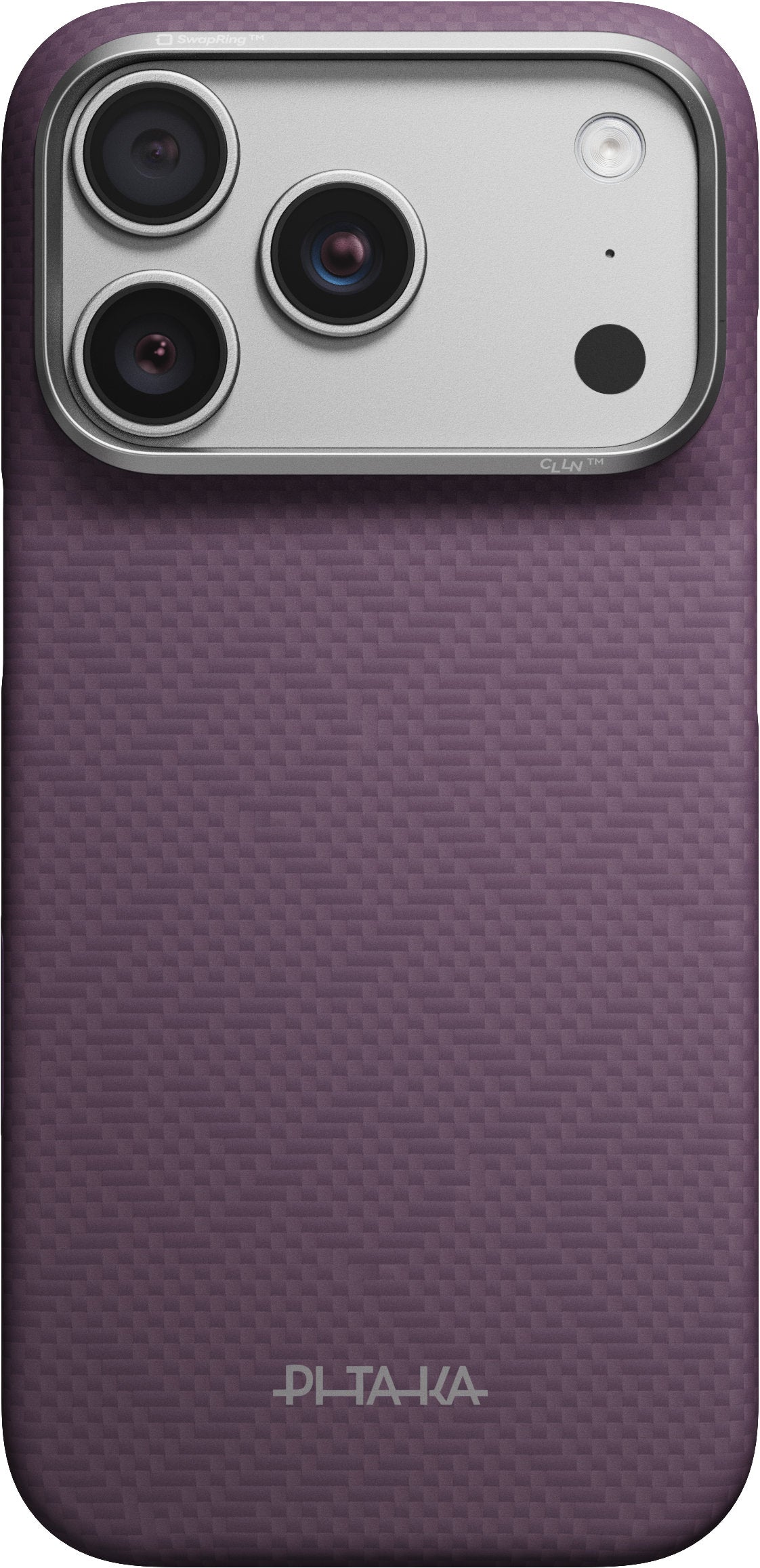 Pitaka iPhone 17 Pro/iPhone 18 Pro Kuori Edge MagSafe Charoite Purple