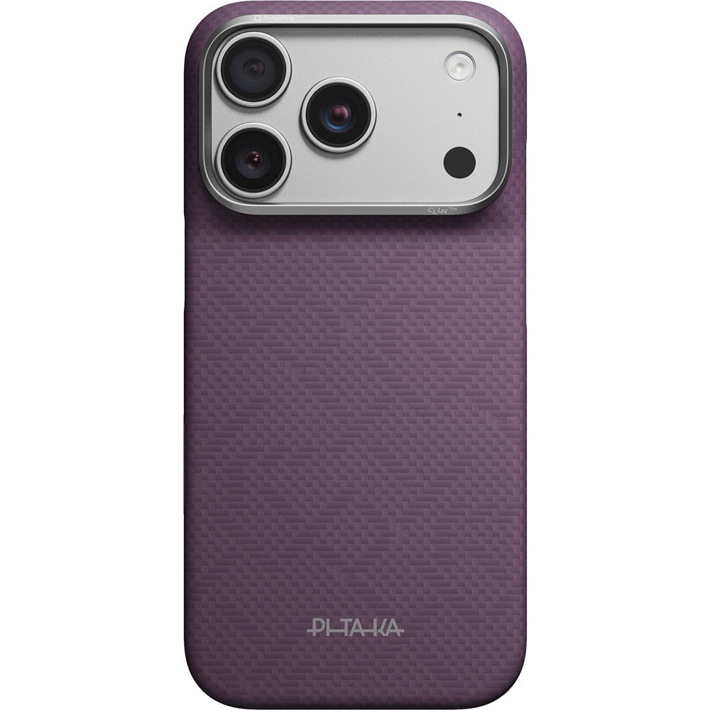 Pitaka iPhone 17 Pro/iPhone 18 Pro Kuori Edge MagSafe Charoite Purple
