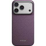Pitaka iPhone 17 Pro/iPhone 18 Pro Kuori Edge MagSafe Charoite Purple