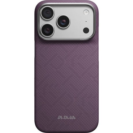 Pitaka iPhone 17 Pro/iPhone 18 Pro Kuori Edge MagSafe Charoite Purple