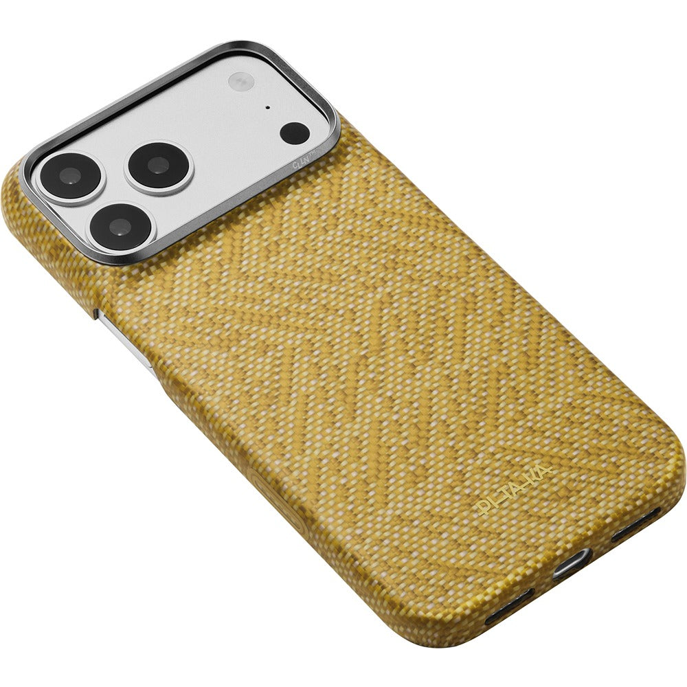 Pitaka iPhone 17 Pro Max/iPhone 18 Pro Max Kuori Edge MagSafe Golden Drift