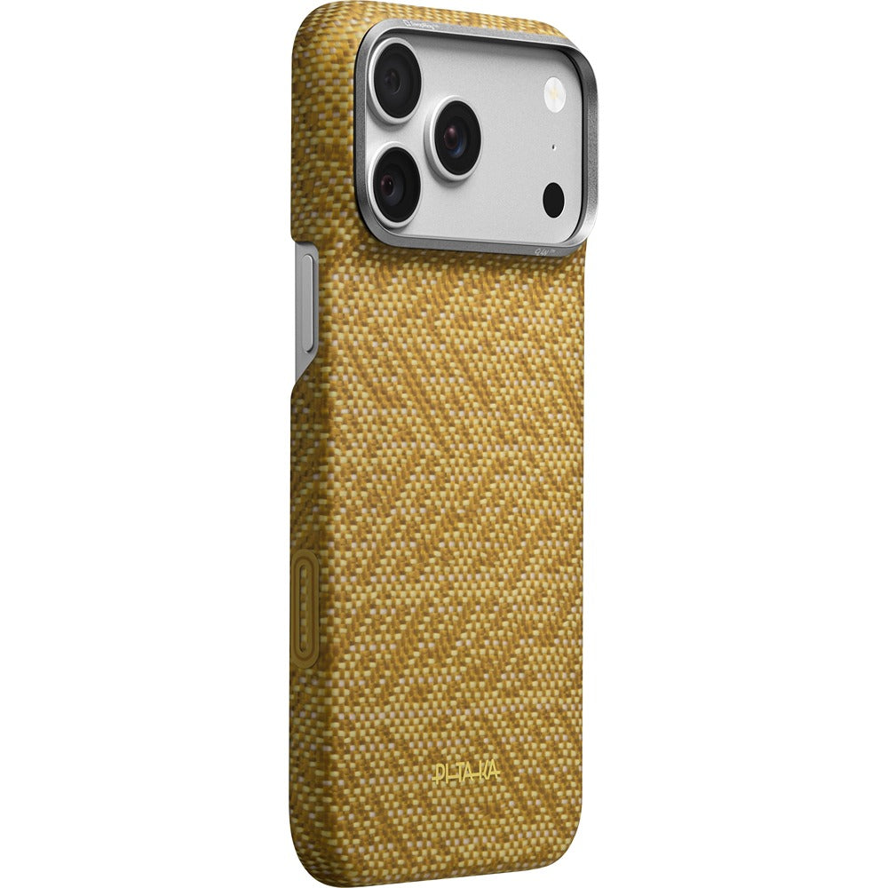 Pitaka iPhone 17 Pro Max/iPhone 18 Pro Max Kuori Edge MagSafe Golden Drift
