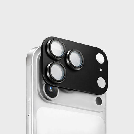 MobileFriend iPhone 17 Pro Kameraskydd Full Cover Svart