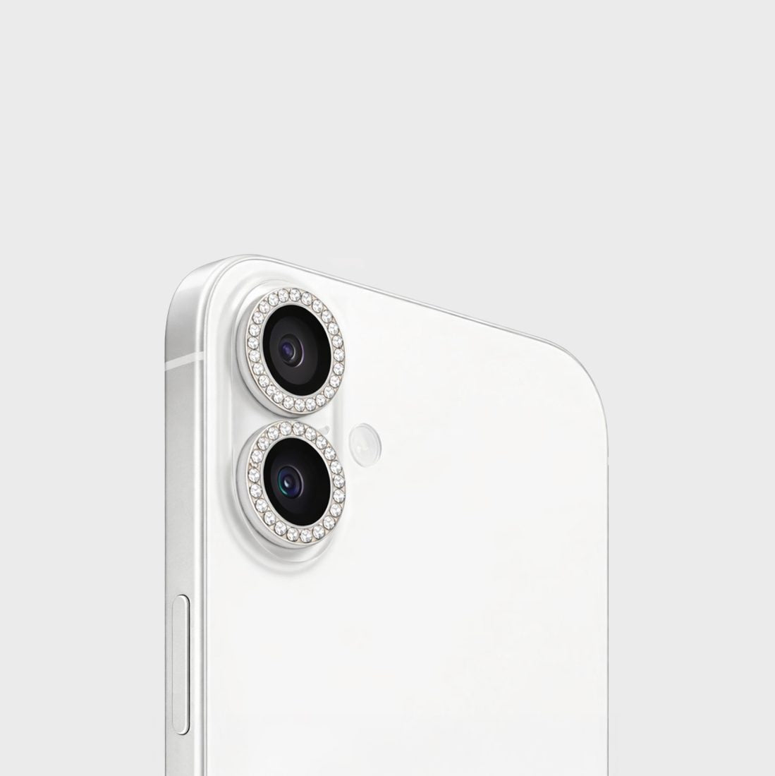 MobileFriend iPhone 16/16 Plus/iPhone 17 Kameraskydd Linsring Bling