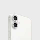 MobileFriend iPhone 16/16 Plus/iPhone 17 Kameran linssuojas Linssormus Bling