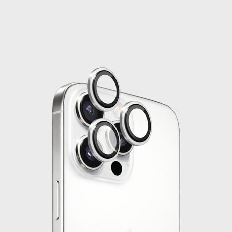 MobileFriend iPhone 16 Pro/iPhone 16 Pro Max Kameraskydd Linsring