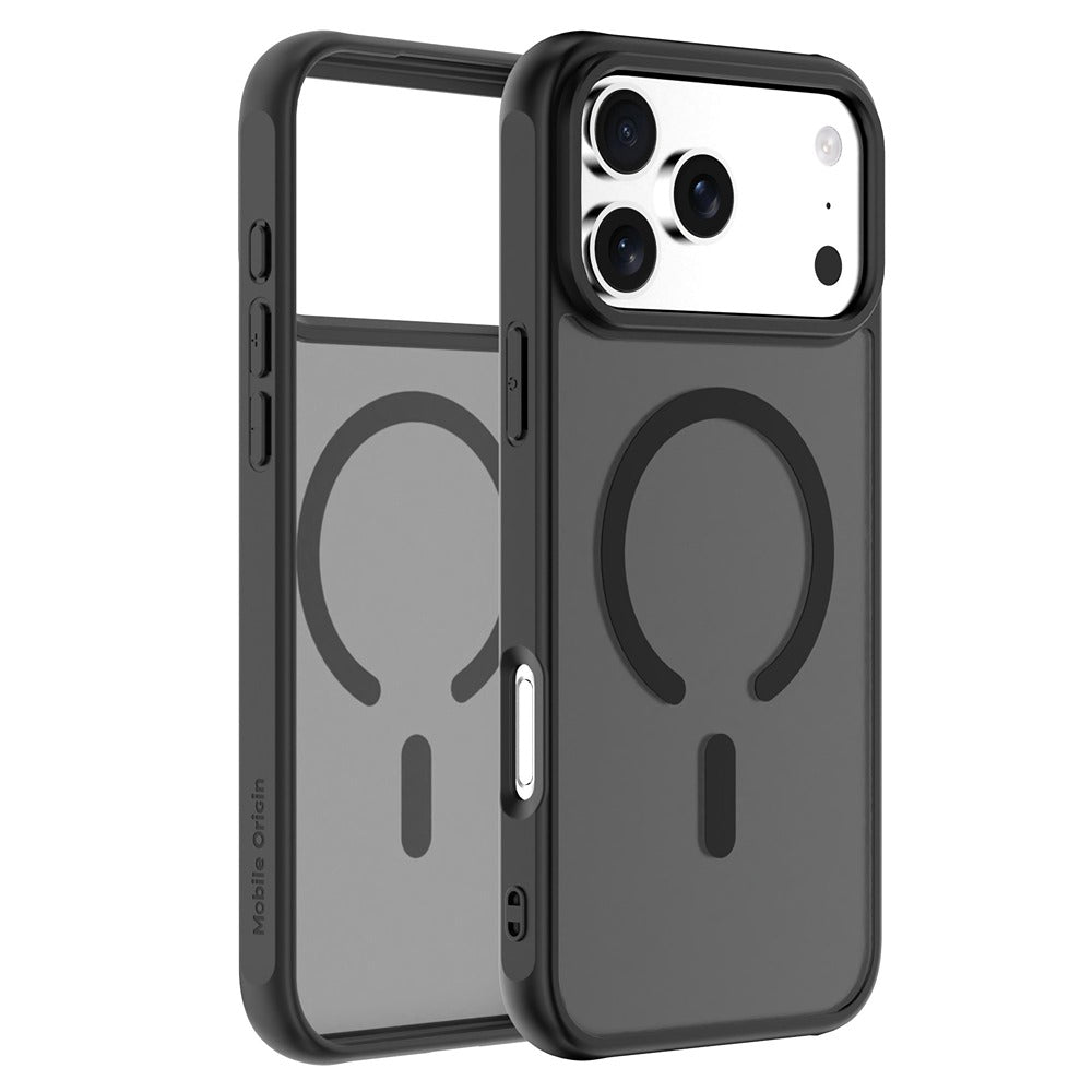 Mobile Origin iPhone 18 Pro Max Kuori Easy Case MagSafe Musta