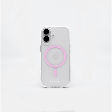 MobileFriend iPhone 17 Kuori MagSafe Vaaleanpunainen
