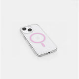 MobileFriend iPhone 13/14/15/16e/17e Kuori MagSafe Vaaleanpunainen