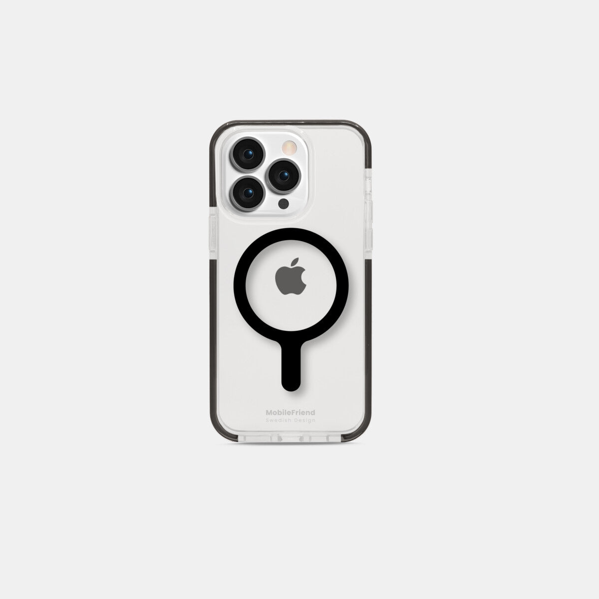 MobileFriend MagSafe rengas Musta