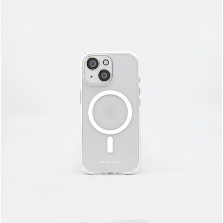MobileFriend iPhone 13/14/15/16e/17e Kuori MagSafe Valkoinen