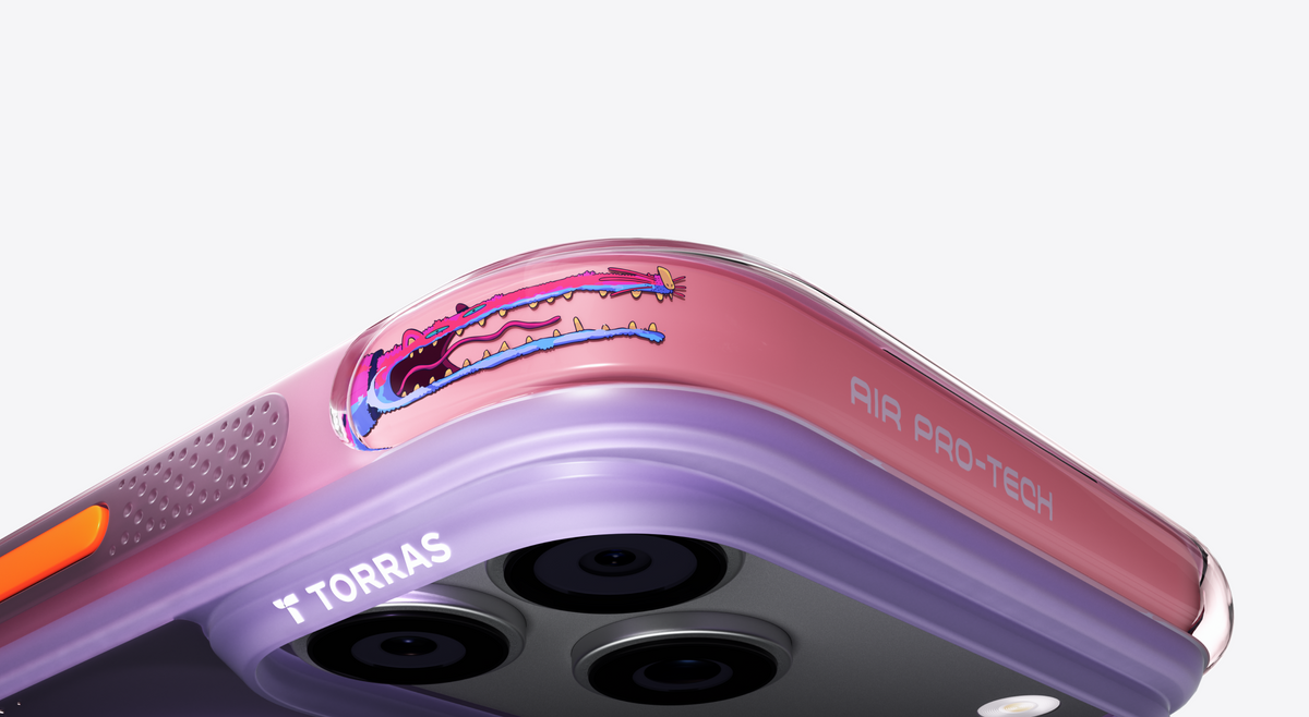 Torras iPhone 17 Pro Kuori Ostand Q3 Air Gawx Neon Night Muse