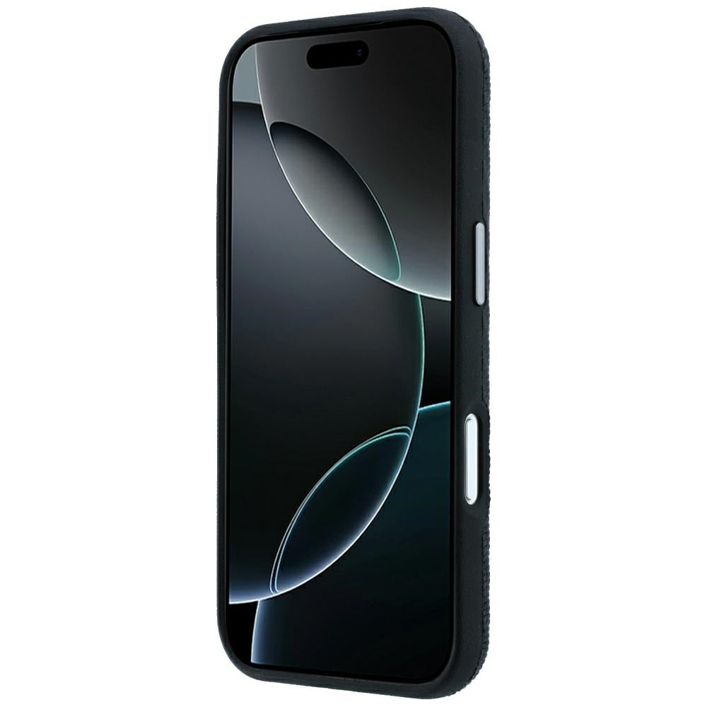 Mercedes Benz iPhone 17 Pro/iPhone 18 Pro Kuori nahkainen puukuosi Musta