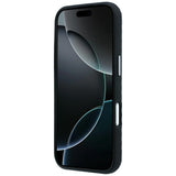 Mercedes Benz iPhone 17 Pro/iPhone 18 Pro Kuori nahkainen puukuosi Musta