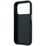 Mercedes Benz iPhone 17 Pro Max/iPhone 18 Pro Max Kuori Leather Iconic Line Musta
