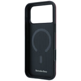 Mercedes Benz iPhone 17 Pro Max/iPhone 18 Pro Max Kuori nahkaa, 3D MagSafe, viininpunainen