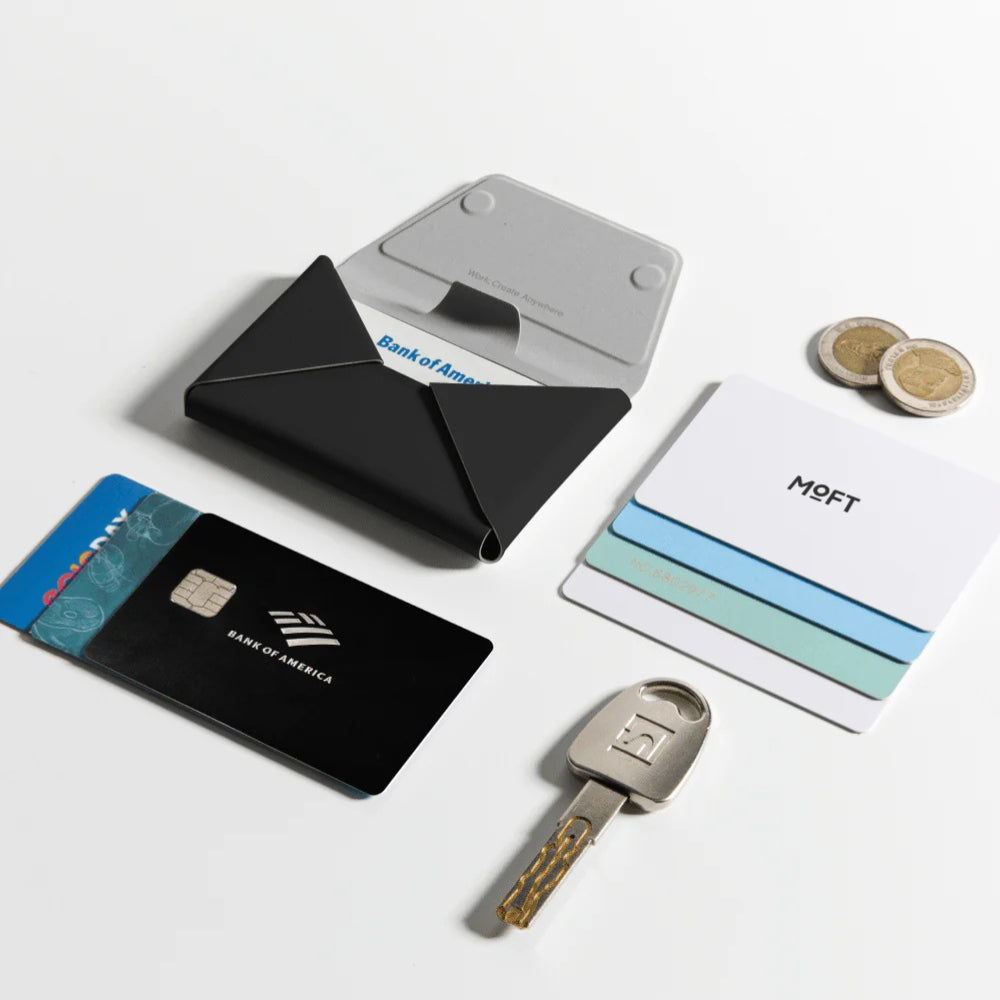 MOFT Snap Field Wallet MagSafe Jet Black