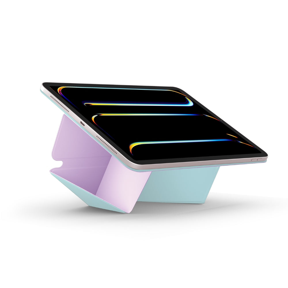 MOFT iPad Pro 12.9 (gen 4/5/6)/iPad Air 13 (M2/M3/M4) Kotelo Dynamic Folio Peony/Aqua