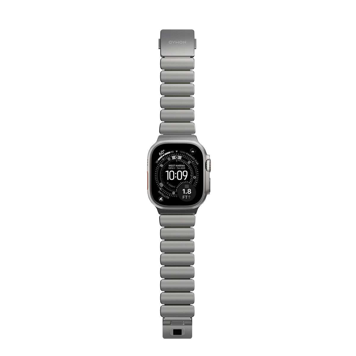 Nomad Apple Watch 45/46mm/Ultra 49mm Ranneke Stratos Band Natural Forest