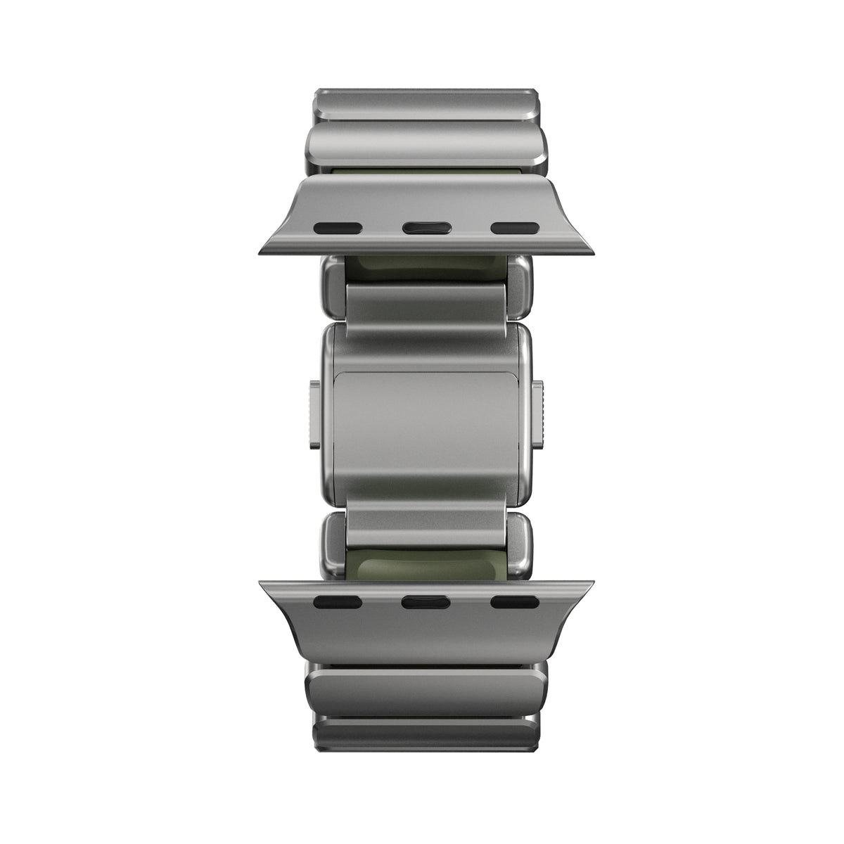 Nomad Apple Watch 45/46mm/Ultra 49mm Ranneke Stratos Band Natural Forest