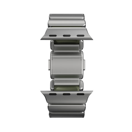 Nomad Apple Watch 45/46mm/Ultra 49mm Ranneke Stratos Band Natural Forest