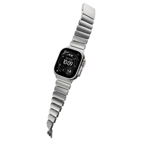 Nomad Apple Watch 45/46mm/Ultra 49mm Ranneke Stratos Band Natural Forest