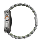 Nomad Apple Watch 45/46mm/Ultra 49mm Ranneke Stratos Band Natural Forest