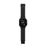 Nomad Apple Watch 45/46mm/Ultra 49mm Ranneke Stratos Band Musta Forest