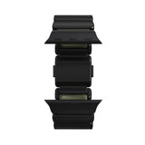 Nomad Apple Watch 45/46mm/Ultra 49mm Ranneke Stratos Band Musta Forest