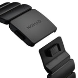 Nomad Apple Watch 45/46mm/Ultra 49mm Ranneke Stratos Band Musta Forest