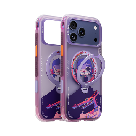 Torras iPhone 17 Pro Kuori Ostand Q3 Air Gawx Neon Night Muse
