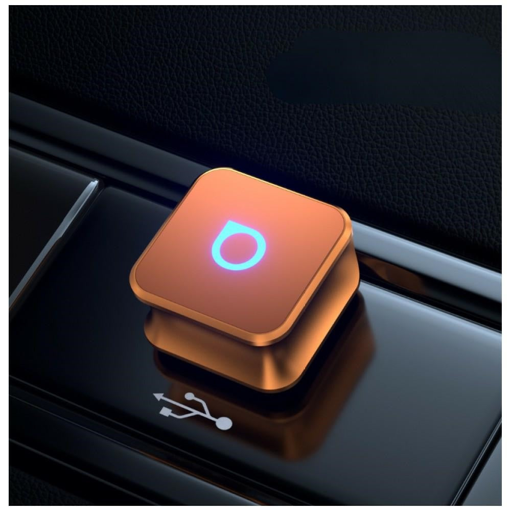 Ottocast Mini Cube Langaton CarPlay/Android Auto Adapterit Oranssi