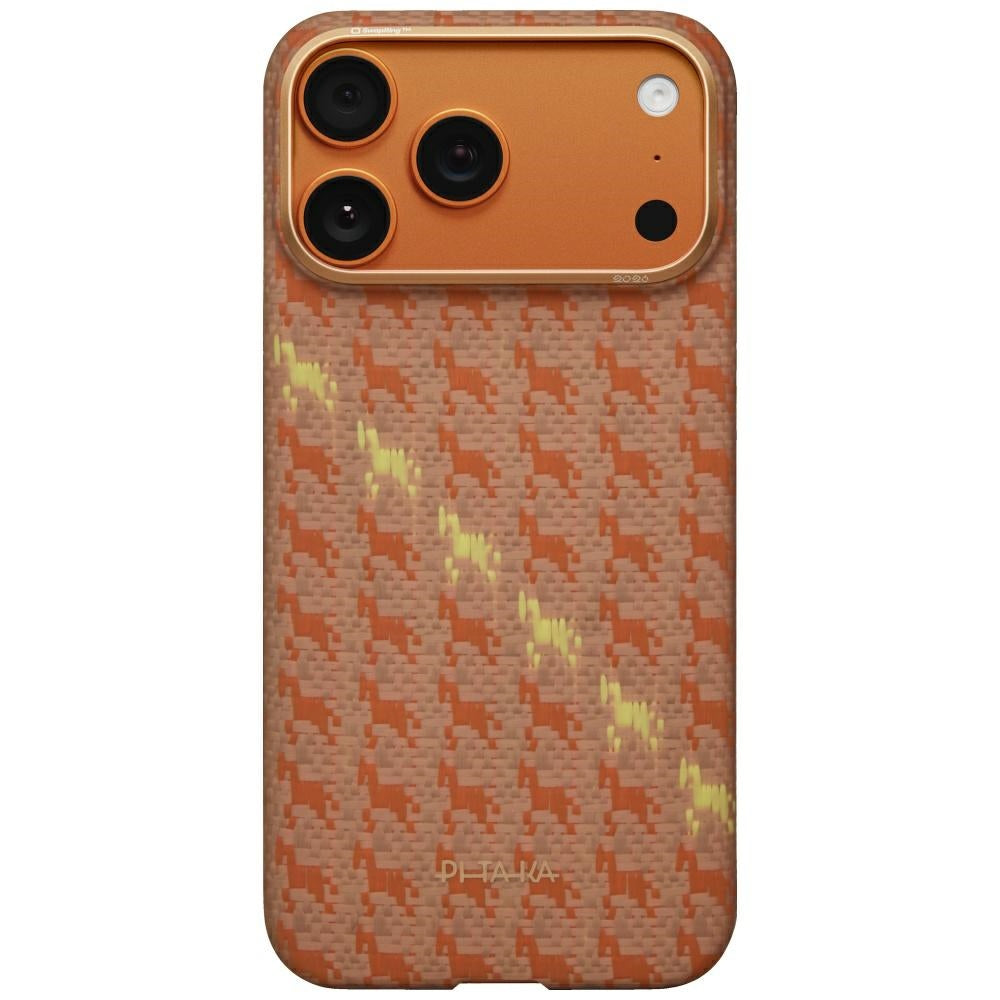 Pitaka iPhone 17 Pro Kuori Edge MagSafe Amber