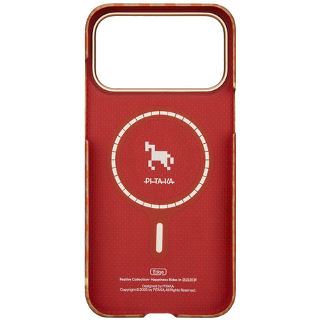 Pitaka iPhone 17 Pro Kuori Edge MagSafe Amber