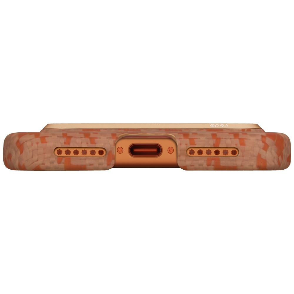 Pitaka iPhone 17 Pro Kuori Edge MagSafe Amber