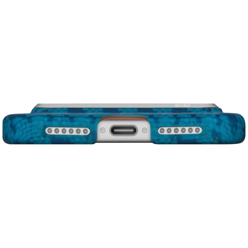 Pitaka iPhone 17 Pro Kuori Edge MagSafe Indigo