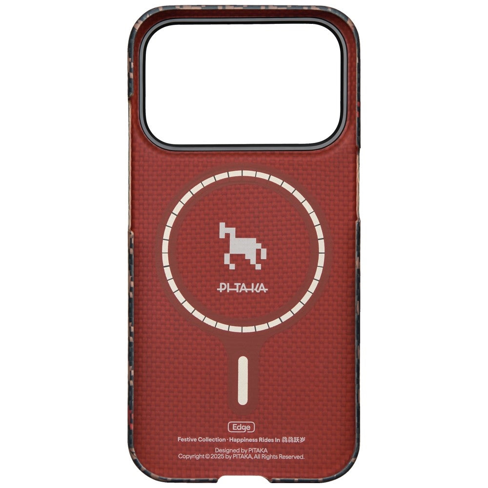 Pitaka iPhone 17 Pro Kuori Edge MagSafe Ebony